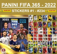 2022 PANINI FIFA 365 - STICKERS #01 - #244