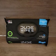 DUDE Wipes Flushable Wipes, 1 Pack, 48 Count