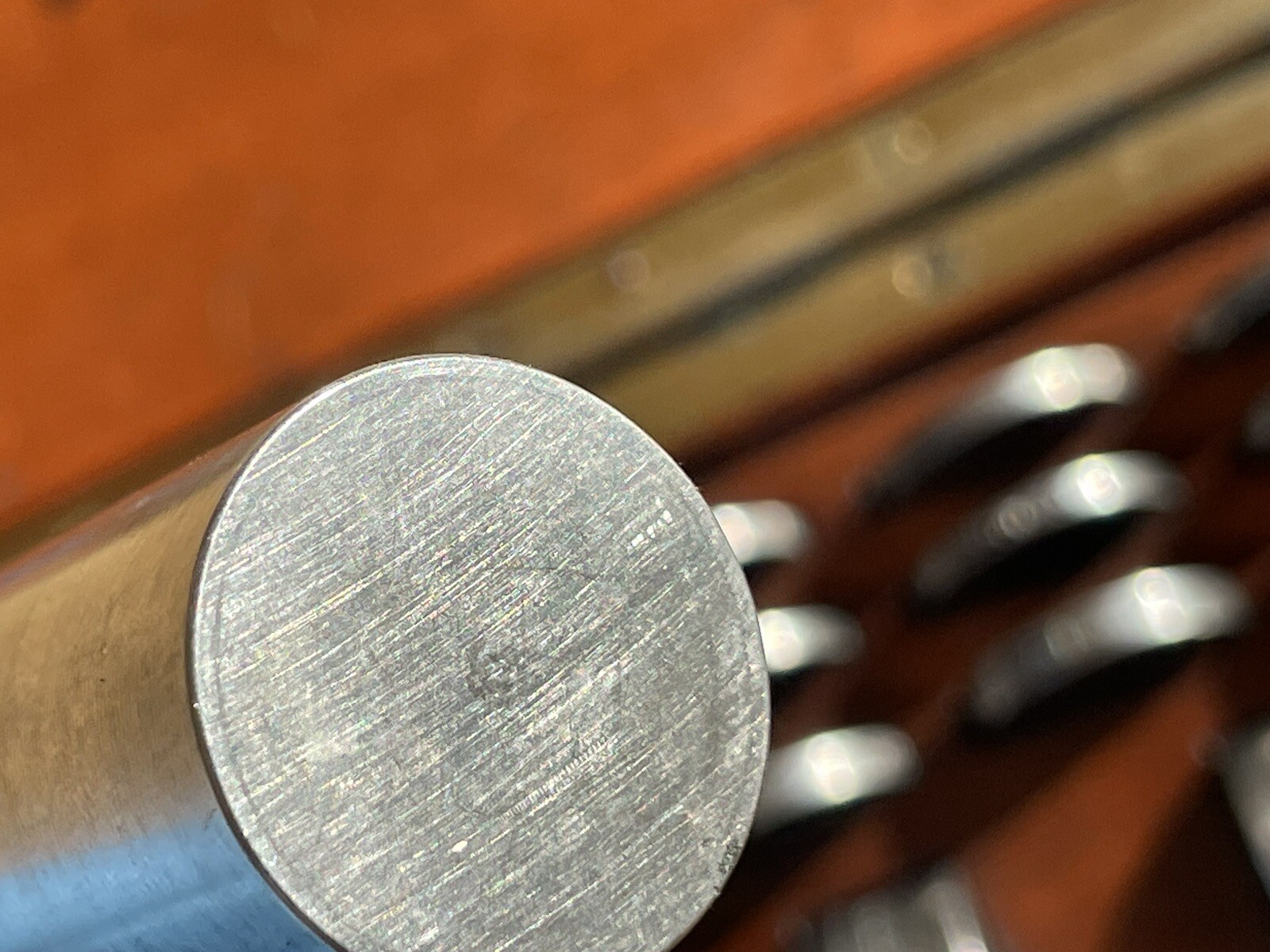 Vintage Van Keuren 35 pc Round Gage Block Set .1001" To 6” Wood Case