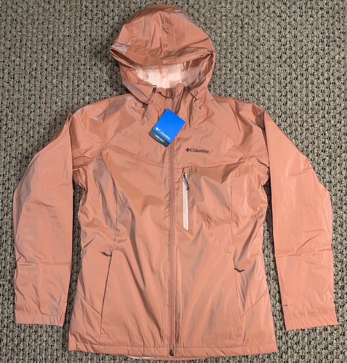 Women’s Columbia Oak Ridge 3-in-1 Interchange Jacket, Coral Sheen, Size L