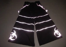 Raver Ore Techno Dance Trousers Fluorescent PHAT Pants Melbourne Shuffle 14-3