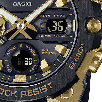 CASIO G-SHOCK G-STEEL GST-B400GB-1A9JF Black Gold Bluetooth Men Watch New  in Box