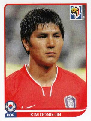 Panini Sticker Fußball WM 2010 Nr. 151 Kim Dong-Jin Korea Republic Bild NEUWARE