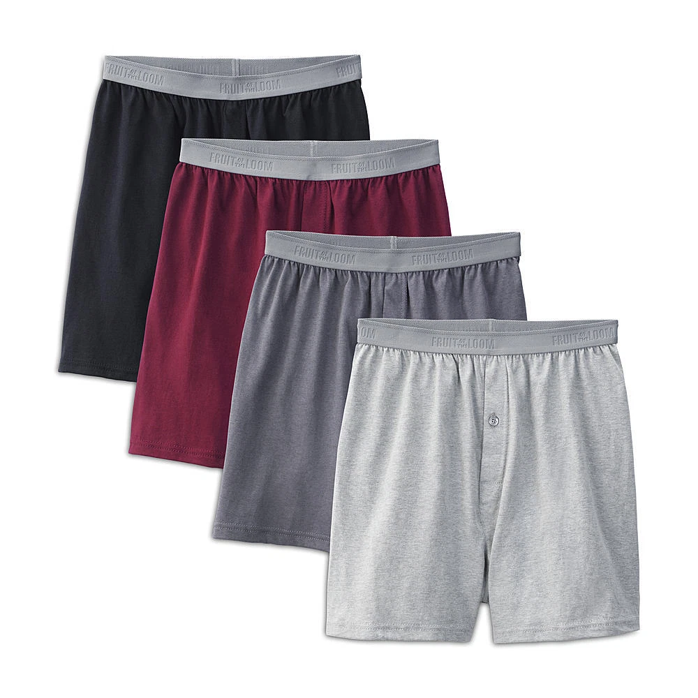 Pack De Calzoncillos Boxer Fruit Of The Loom Sin Etiquetas - Talla X-Large, Colores Surtidos, Envío Exprés Gratis EE.UU.