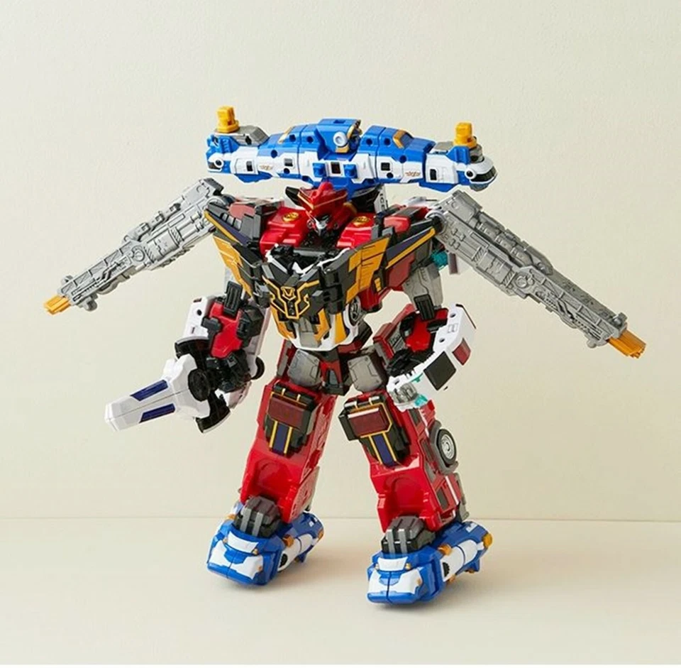 TOBOT V GIGANT SAVER Full Box Transformer Robot Toy- Gigant V & Twin Blade 2022  - Image 2 of 4