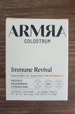 ARMRA Bovine Colostrum Superfood Grass-Fed Immune Fitness Brain Watermelon 30ct