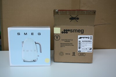SMEG Wasserkocher Creme 1,7 L  50's Retro Style Edelstahl NEU OVP