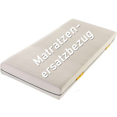 Matratzenersatzbezug 140x200 cm Matratzenhöhen ca. 24-26 cm waschbar bis 40 Grad