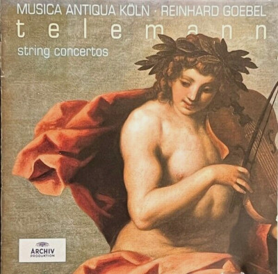 New Telemann: String Concertos ~ Musica Antiqua Koln CD Sealed