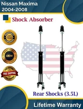 Premium Quality OE Rear Shocks For Nissan Maxima 2004-2008 Lifetime Warranty
