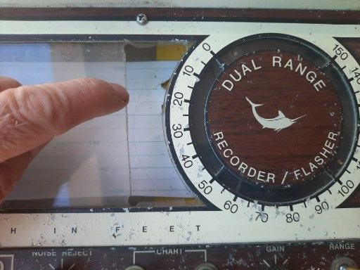 Vintage RAY JEFFERSON Model 5270 Recorder / Flasher Depth Finder