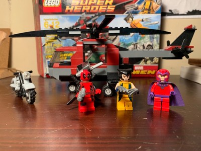 lego wolverine chopper showdown