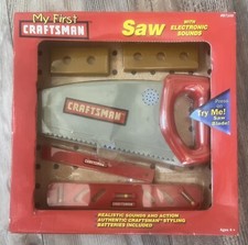 My First Craftsman Saw with Electronic Sounds 2003 87100 - BRAND   NEW SEALED 