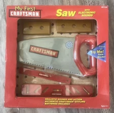 My First Craftsman Saw with Electronic Sounds 2003 #87100 - BRAND 🔥 NEW SEALED!