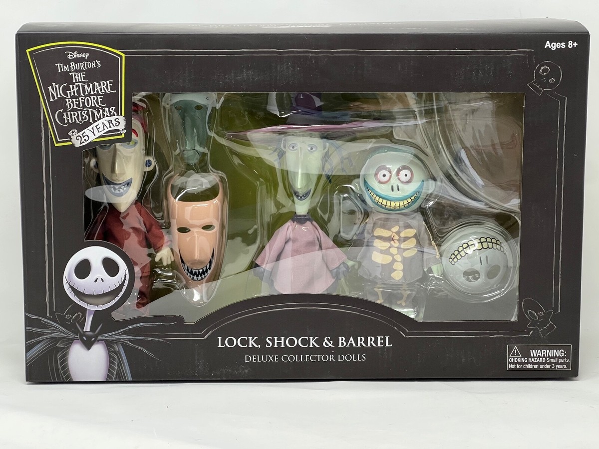 ナイトメアービフォアクリスマス Lock, Shock and Barrel The Nightmare Before Christmas Lock, Shock & Barrel Action
