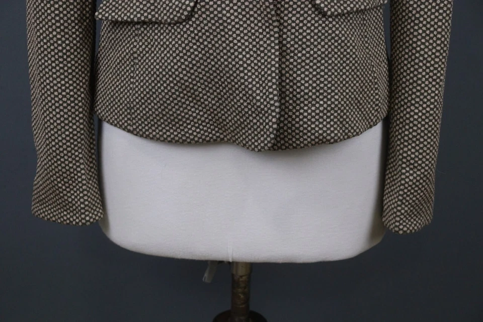 Chaqueta Blazer Armani Collezioni Multicolor Manga Larga Tres Botones Foto 3 de 4