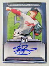 Drew Storen RC 2011 Topps Redemption Auto #T60A-DSN Nationals A5