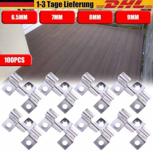 500x WPC Clips Befestigung Klammern Dielen Terrassendielen Montageclip Edelstah - Bild 6 von 13