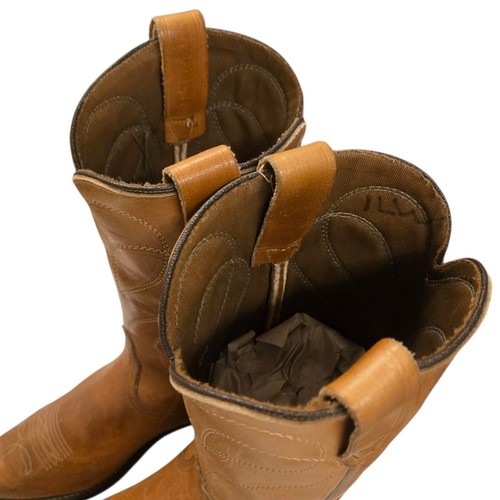 Vintage Womens Cowboy Boots Size 7 M Western Wear Rodeo Cowgirl READ - Picture 15 of 22