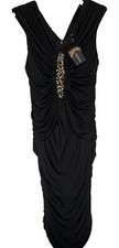 KALEIDOSCOPE Womans Evening Dress, Size 14, BNWT, Black, Lined, Stretchy, Pencil