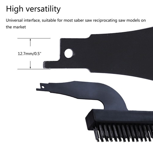 Electric Cleaning Brush Grinding Wire Brush Saber Saw Reciprocating Brush for He - Zdjęcie 12 z 17
