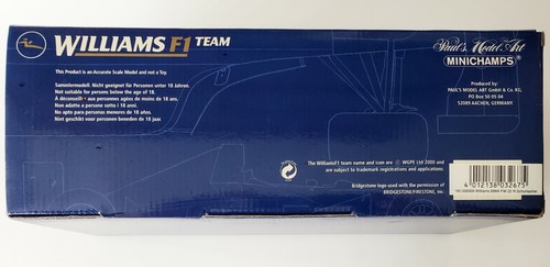 Minichamps 2000 Williams BMW FW22 Ralf Schumacher 1/18 Scale Diecast Model - Picture 5 of 5