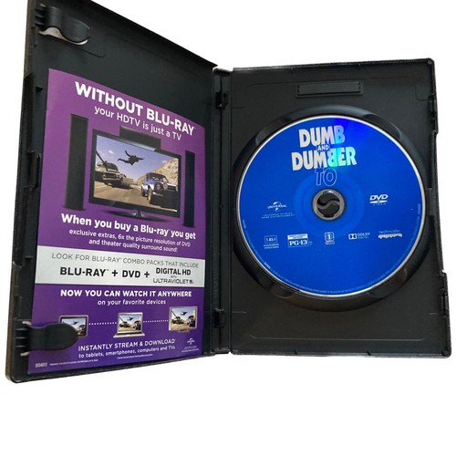 Dumb and Dumber To (2014), DVD Movie, Universal Home Ent. (2015), J. Carrey - Picture 3 of 4