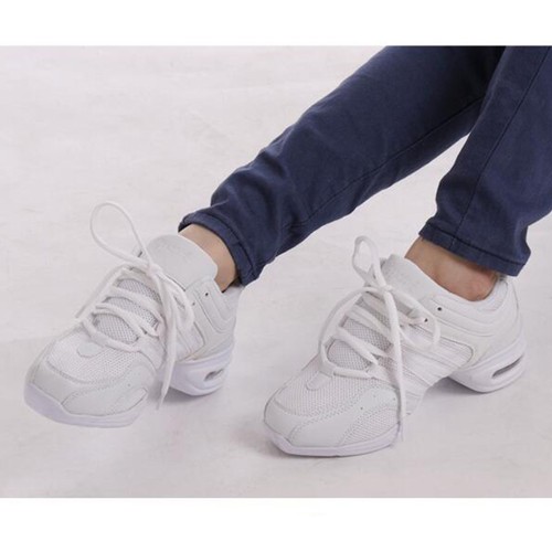 Leichte atmungsaktive schwarze moderne Jazz Hip Hop Line Damen-Tanzschuhe Damen-Turnschuhe - Bild 13 von 28