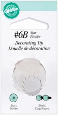 Wilton Decorating Tip-#6B Star,1Pkg
