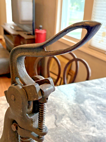 The Sterling, Southworth Machine Co Pat 1899 Round Corner Cutter Press Portland - Picture 10 of 14