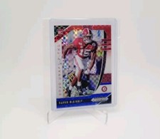 XAVIER MCKINNEY 2020 Prizm Draft 41/99 Red White Blue Holo Rookie PACKERS BAMA