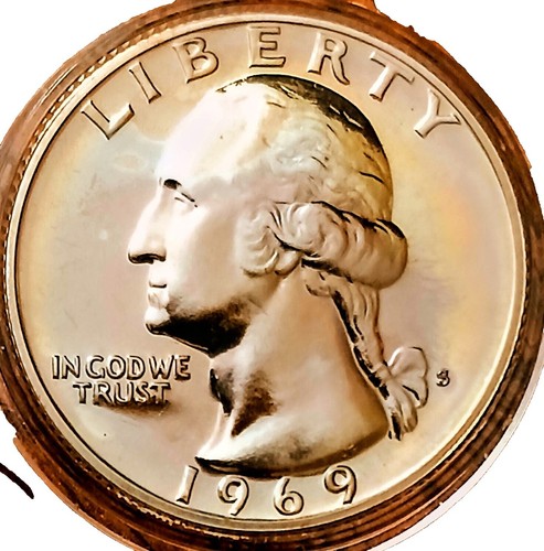 Real Washington Indian Head Quarter Counterstamp Coin Birthday