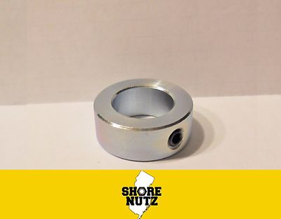 10-Pack 1-1/2" Shaft Collars With Set Screws - Solid Steel, Zinc Plated, SC150 Model