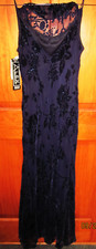 Alex Evenings Formal Dress Navy size 10P-  8P -Mother of Bride New With Tags