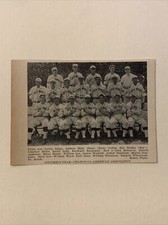 Columbus Red Birds Bill Lee Ray Blades Andy High Dean 1933 Baseball Team Picture