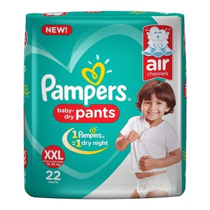 pampers new large size diapers pants