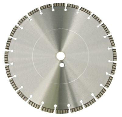 Diamanttrennscheibe Beton Stein Granit 350/25,4  mm 10 mm Laser TURBO Segmente