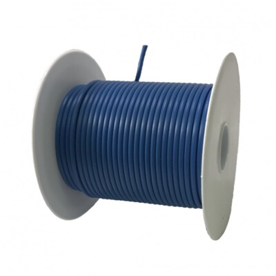 Deka 07578 Blue 12 AWG Machine Tool Primary Wire Copper 600 V - 100 FT - USA