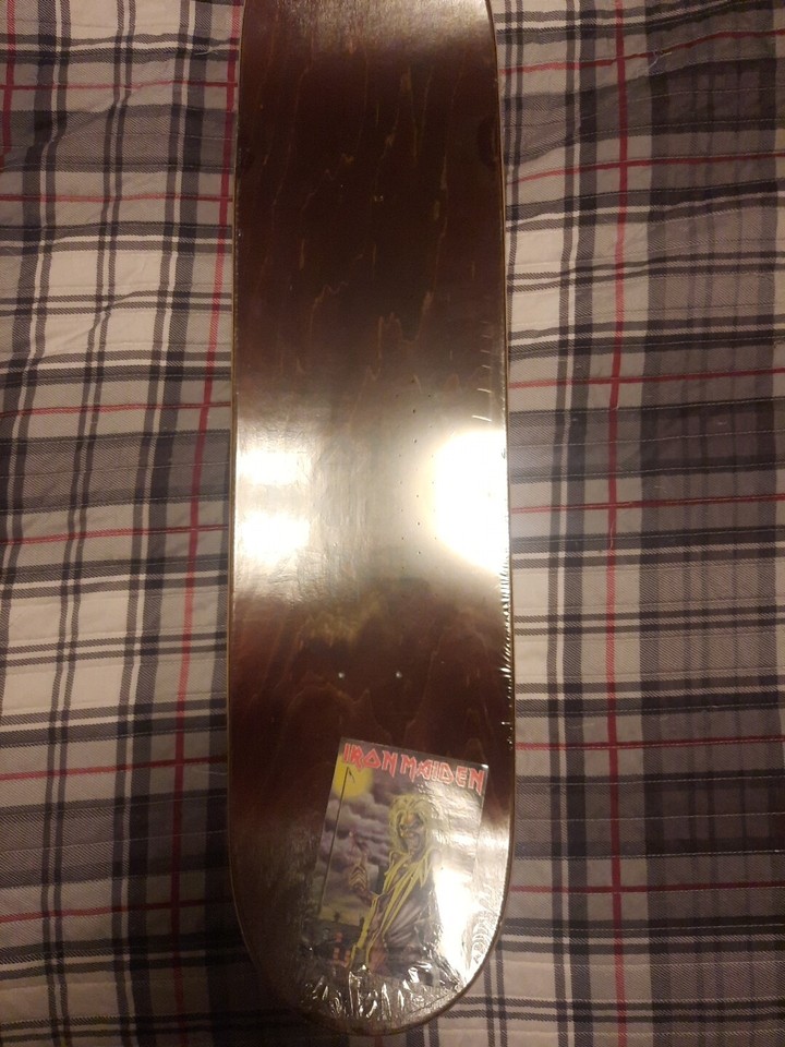 IRON MAIDEN x zero "NUMBER OF THE BEAST" skate deck skateboard eBay