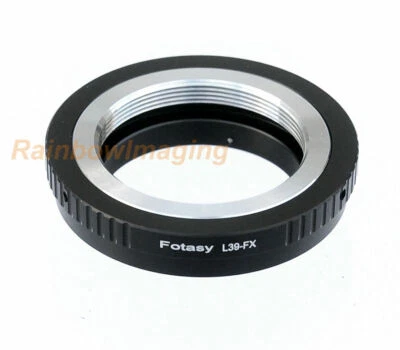 FOTASY Adjustable Leica M39 39mm Lens to Fuji Fujifilm X-E3 X-A3 X-T20 X-T30 Adapter