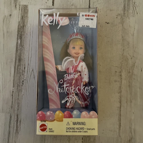 2001 Mattel Kelly club Barbie in the Nutcracker Kelly as the Peppermint girl 