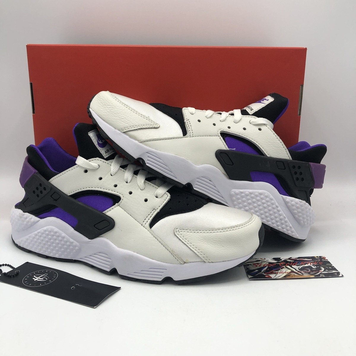 air huarache run mid mens purple