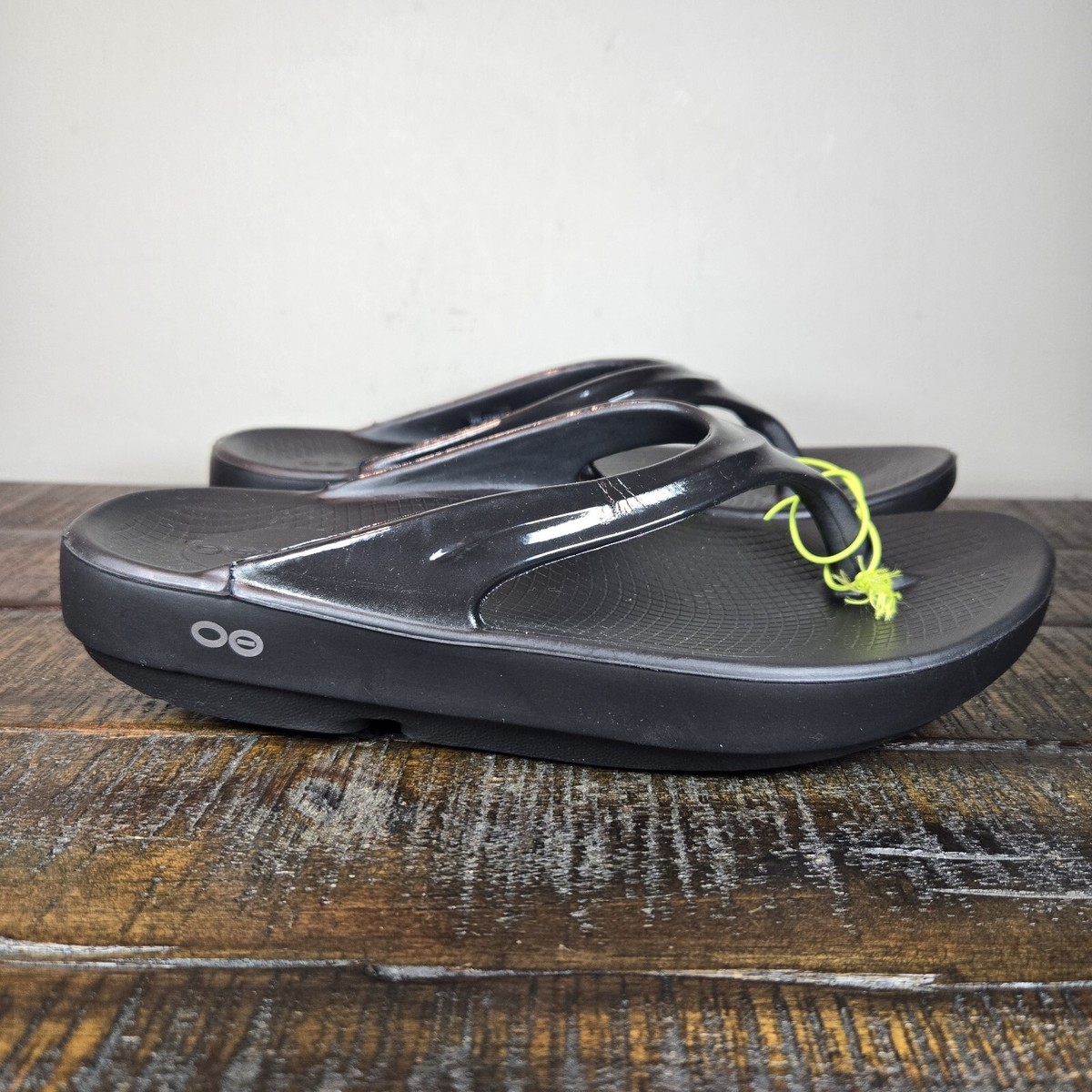 靴 Oofos Oolala Women - Black 8 USA Women's OOlala Black Sandal – OOFOS