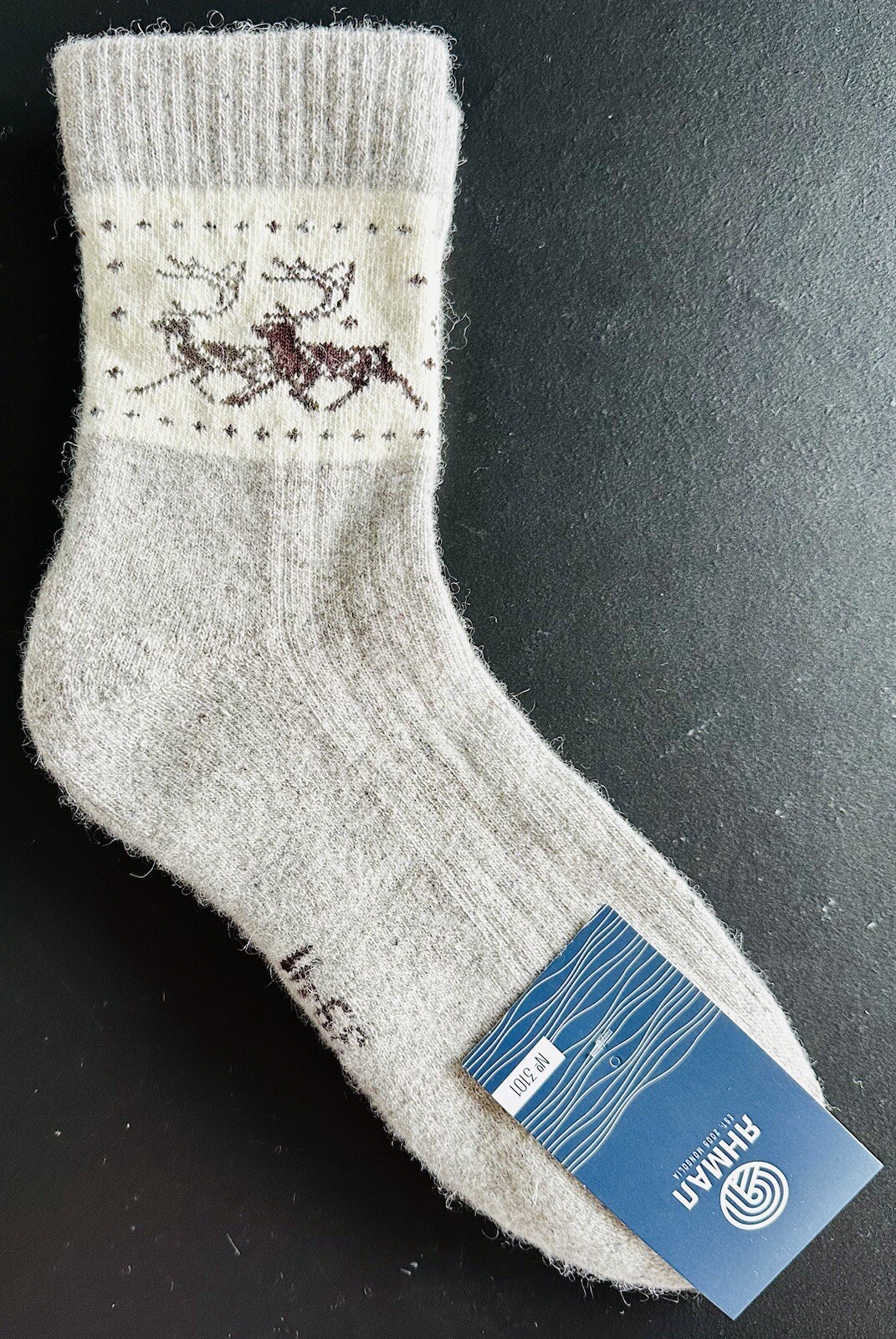 SAOLA Calze calde 100% lana suola imbottita perfette per regali di Natale taglia UK 7 9