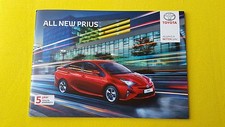 Toyota Prius Hybrid Active Business Excel sales brochure catalogue May 2016 MINT