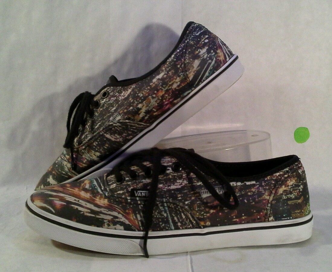 VANS Off The Wall Skate Shoes Men's 6.5 Women's 8 Casual Sneakers-image