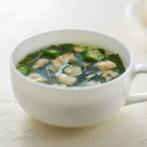 MUJI Freeze Dried Soup Food Vegetables Egg Okra Ginger Yuzu Instant Japan 25.2g - Picture 13 of 32