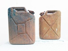 Taniche Carburante Wehrmacht Originali WW2 Sicilia Occupata Militaria