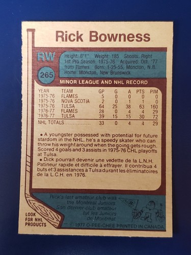 1977-78 tarjetas de hockey O-Pee-Chee OPC completa tu conjunto eliges #265 - 396 - Imagen 3 de 211