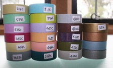 Washi Tape colour 15mmx 10m+ Roll Decorative Sticky Paper Masking Tape Adhesive